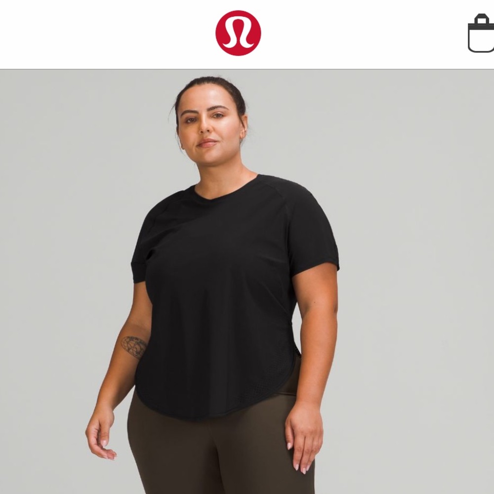 Lululemon UV protection Short Sleeve Shirt